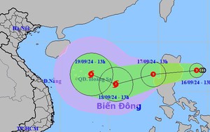 Tin mới về áp thấp nhiệt đới: Sắp mạnh lên thành bão số 4, giật cấp 9, đang ở khu vực quần đảo Hoàng Sa