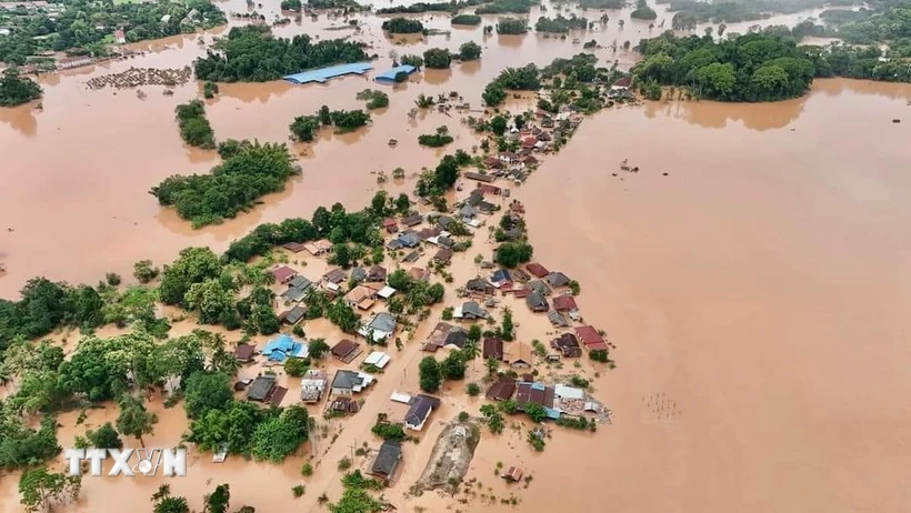  Bão Yagi gây lũ lụt tại Myanmar và Bắc Lào, hàng nghìn người bị ảnh hưởng 