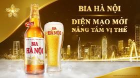 Bia Hà Nội -Phiên bản bia chai 450ml thay diện mạo mới, nâng tầm vị thế