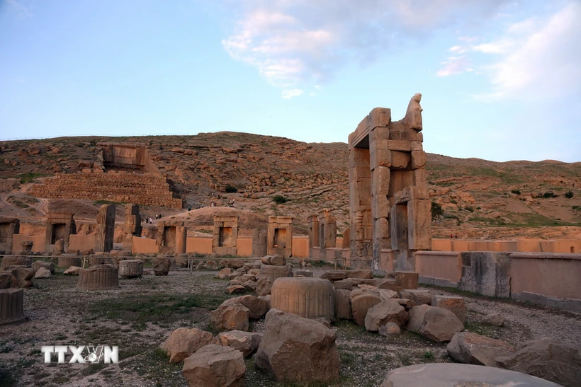  Khu di tích cổ đại Persepolis đối mặt với nguy cơ bị phá hủy do địa y 