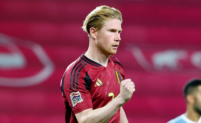  De Bruyne tỏa sáng với cú đúp, Bỉ thắng trận mở màn Nations League 