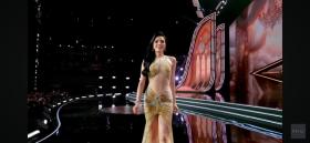 Clip Top 10 trình diễn trang phục dạ hội quyến rũ tại chung kết Miss Universe Vietnam 2024