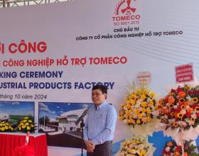 TOMECO đầu tư xây dựng nhà máy sản xuất sản phẩm công nghiệp hỗ trợ tại HANSSIP