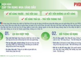  PVOil ra mắt dịch vụ đổ xăng trước, trả tiền sau 