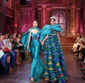 Tuyết Lê trình diễn thời trang tại New York Couture Fashion Week