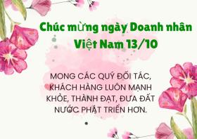 Lời chúc mừng nhân Ngày Doanh nhân Việt Nam 13/10/2024 cho đối tác, bạn bè