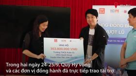 Quỹ Hy vọng hỗ trợ 1,5 tỷ đồng tái thiết 7 trường ở Yên Bái 