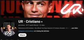  Ronaldo đạt nút Ruby, tiếp tục phá kỷ lục trên YouTube