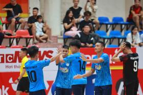 Xác định 2 đội vào chung kết giải futsal sinh viên khu vực Hà Nội 2024