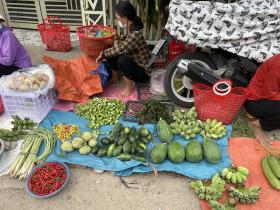 Chợ chiều ở một nơi của Gia Lai, chiều ra thấy bán la liệt đặc sản, rau rừng, ăn ngon mà giá lại &quot;hạt dẻ&quot;